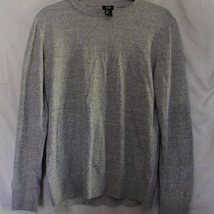 H&M Mens Gray Crewneck Sweater